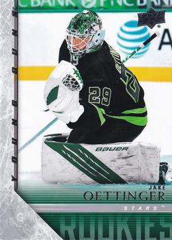 #T-90 Jake Oettinger - Dallas Stars - 2020-21 Upper Deck - 2005-06 Tribute Hockey