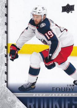 #T-91 Liam Foudy - Columbus Blue Jackets - 2020-21 Upper Deck - 2005-06 Tribute Hockey