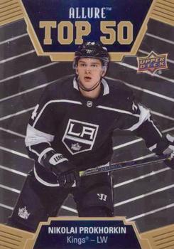 #T50-14 Nikolai Prokhorkin - Los Angeles Kings - 2019-20 Upper Deck Allure Hockey - Top 50