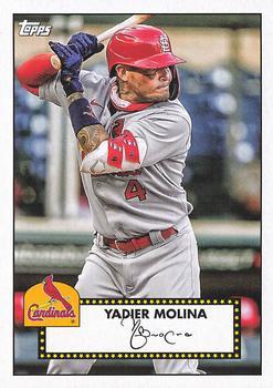#T52-30 Yadier Molina - St. Louis Cardinals - 2021 Topps - 1952 Topps Redux Baseball