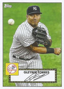 #T52-38 Gleyber Torres - New York Yankees - 2021 Topps - 1952 Topps Redux Baseball