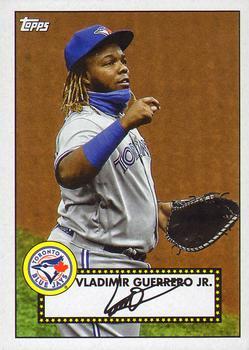 #T52-46 Vladimir Guerrero Jr. - Toronto Blue Jays - 2021 Topps - 1952 Topps Redux Baseball