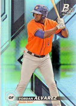 #TOP-100 Yordan Alvarez - Houston Astros - 2019 Bowman Platinum - Top Prospects Baseball