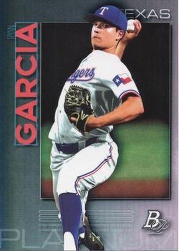 #TOP-12 Ryan Garcia - Texas Rangers - 2020 Bowman Platinum - Top Prospects Baseball