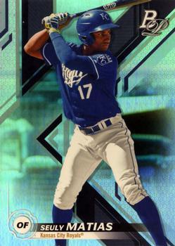 #TOP-12 Seuly Matias - Kansas City Royals - 2019 Bowman Platinum - Top Prospects Baseball
