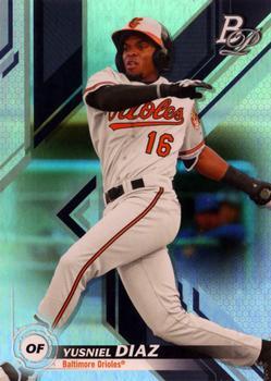 #TOP-23 Yusniel Diaz - Baltimore Orioles - 2019 Bowman Platinum - Top Prospects Baseball