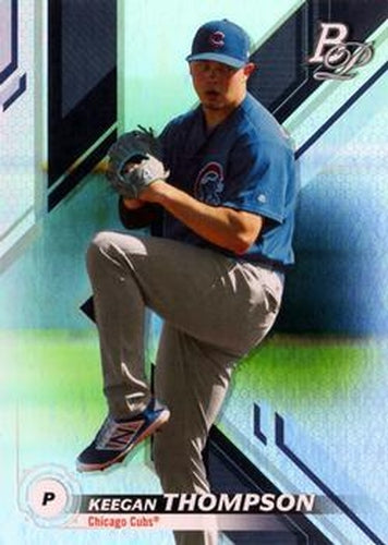 #TOP-24 Keegan Thompson - Chicago Cubs - 2019 Bowman Platinum - Top Prospects Baseball