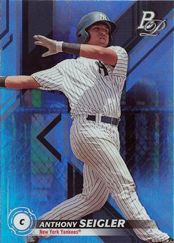 #TOP-25 Anthony Seigler - New York Yankees - 2019 Bowman Platinum - Top Prospects Baseball