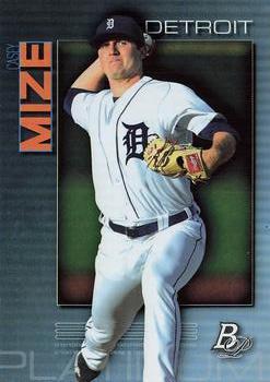 #TOP-28 Casey Mize - Detroit Tigers - 2020 Bowman Platinum - Top Prospects Baseball