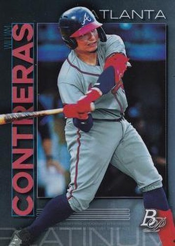 #TOP-2 William Contreras - Atlanta Braves - 2020 Bowman Platinum - Top Prospects Baseball