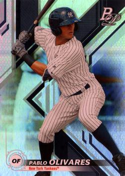 #TOP-38 Pablo Olivares - New York Yankees - 2019 Bowman Platinum - Top Prospects Baseball