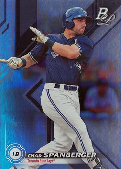 #TOP-39 Chad Spanberger - Toronto Blue Jays - 2019 Bowman Platinum - Top Prospects Baseball