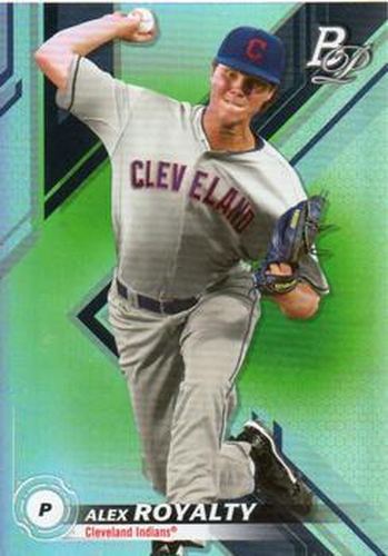 #TOP-41 Alex Royalty - Cleveland Indians - 2019 Bowman Platinum - Top Prospects Baseball