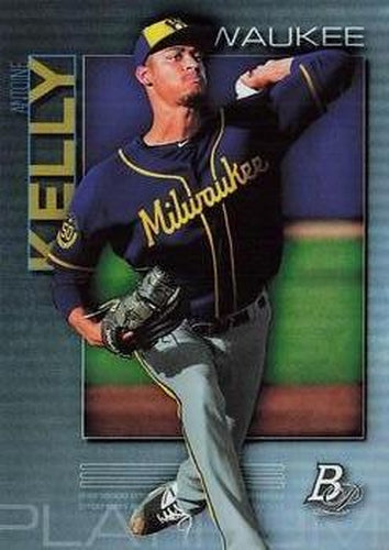 #TOP-45 Antoine Kelly - Milwaukee Brewers - 2020 Bowman Platinum - Top Prospects Baseball