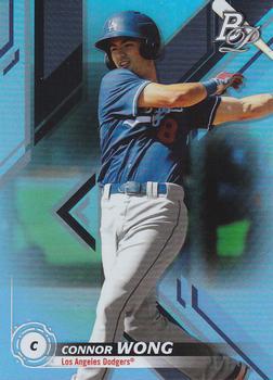 #TOP-48 Connor Wong - Los Angeles Dodgers - 2019 Bowman Platinum - Top Prospects Baseball