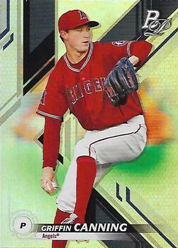 #TOP-49 Griffin Canning - Los Angeles Angels - 2019 Bowman Platinum - Top Prospects Baseball