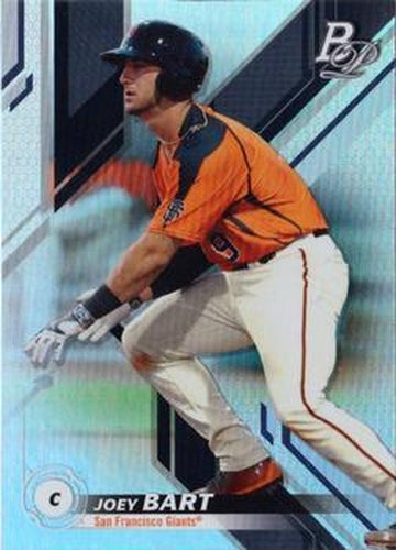 #TOP-4 Joey Bart - San Francisco Giants - 2019 Bowman Platinum - Top Prospects Baseball