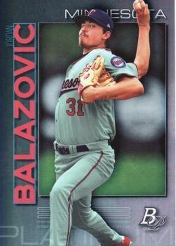 #TOP-4 Jordan Balazovic - Minnesota Twins - 2020 Bowman Platinum - Top Prospects Baseball