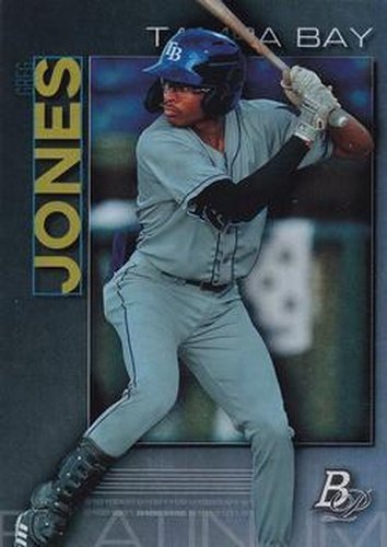 #TOP-53 Greg Jones - Tampa Bay Rays - 2020 Bowman Platinum - Top Prospects Baseball