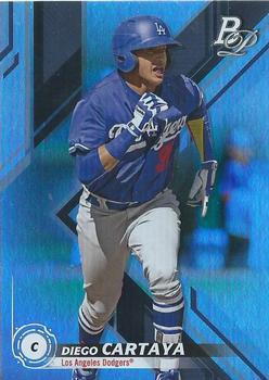 #TOP-58 Diego Cartaya - Los Angeles Dodgers - 2019 Bowman Platinum - Top Prospects Baseball
