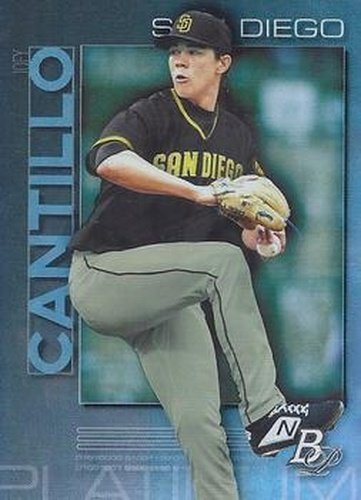 #TOP-59 Joey Cantillo - San Diego Padres - 2020 Bowman Platinum - Top Prospects Baseball
