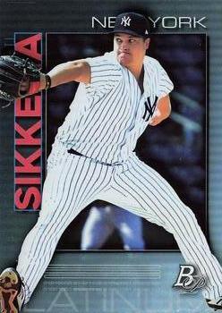 #TOP-61 T.J. Sikkema - New York Yankees - 2020 Bowman Platinum - Top Prospects Baseball