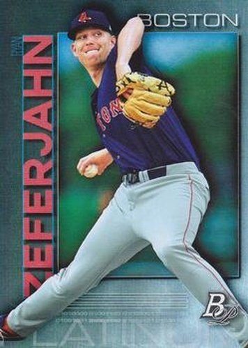 #TOP-62 Ryan Zeferjahn - Boston Red Sox - 2020 Bowman Platinum - Top Prospects Baseball