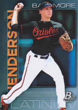 #TOP-70 Gunnar Henderson - Baltimore Orioles - 2020 Bowman Platinum - Top Prospects Baseball
