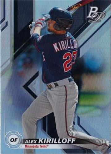 #TOP-71 Alex Kirilloff - Minnesota Twins - 2019 Bowman Platinum - Top Prospects Baseball