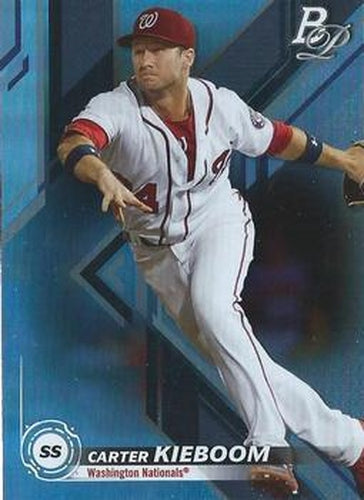 #TOP-74 Carter Kieboom - Washington Nationals - 2019 Bowman Platinum - Top Prospects Baseball