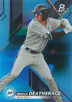#TOP-75 Brock Deatherage - Detroit Tigers - 2019 Bowman Platinum - Top Prospects Baseball