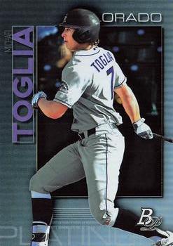 #TOP-83 Michael Toglia - Colorado Rockies - 2020 Bowman Platinum - Top Prospects Baseball