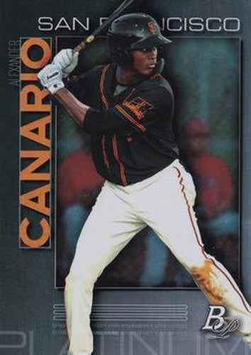 #TOP-88 Alexander Canario - San Francisco Giants - 2020 Bowman Platinum - Top Prospects Baseball