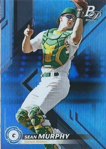 #TOP-90 Sean Murphy - Oakland Athletics - 2019 Bowman Platinum - Top Prospects Baseball