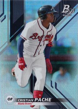 #TOP-91 Cristian Pache - Atlanta Braves - 2019 Bowman Platinum - Top Prospects Baseball