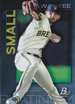 #TOP-91 Ethan Small - Milwaukee Brewers - 2020 Bowman Platinum - Top Prospects Baseball