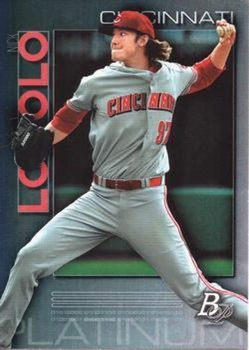 #TOP-92 Nick Lodolo - Cincinnati Reds - 2020 Bowman Platinum - Top Prospects Baseball