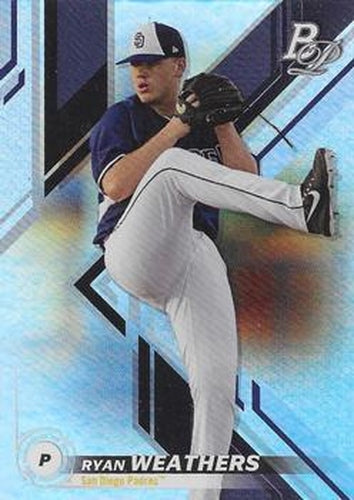 #TOP-95 Ryan Weathers - San Diego Padres - 2019 Bowman Platinum - Top Prospects Baseball