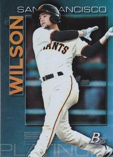 #TOP-9 Will Wilson - San Francisco Giants - 2020 Bowman Platinum - Top Prospects Baseball