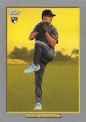 #TR-50 Zac Gallen - Arizona Diamondbacks - 2020 Topps Baseball - Turkey Red 2020