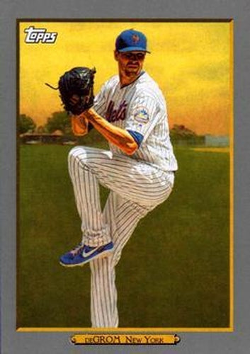 #TR-65 Jacob deGrom - New York Mets - 2020 Topps Baseball - Turkey Red 2020