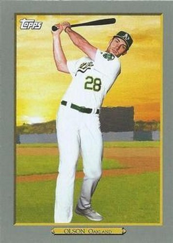 #TR-68 Matt Olson - Oakland Athletics - 2020 Topps Baseball - Turkey Red 2020