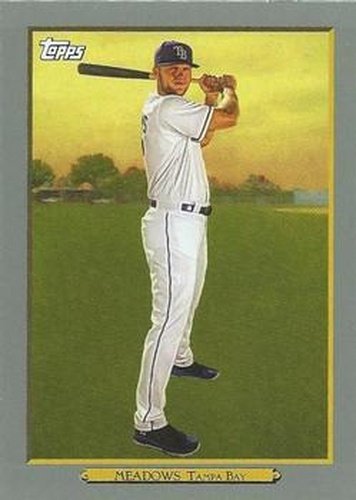 #TR-84 Austin Meadows - Tampa Bay Rays - 2020 Topps Baseball - Turkey Red 2020