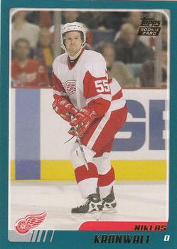 #TT107 Niklas Kronwall - Detroit Red Wings - 2003-04 Topps Traded & Rookies Hockey