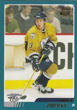 #TT120 Marek Zidlicky - Nashville Predators - 2003-04 Topps Traded & Rookies Hockey