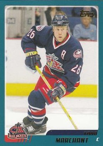 #TT12 Todd Marchant - Columbus Blue Jackets - 2003-04 Topps Traded & Rookies Hockey