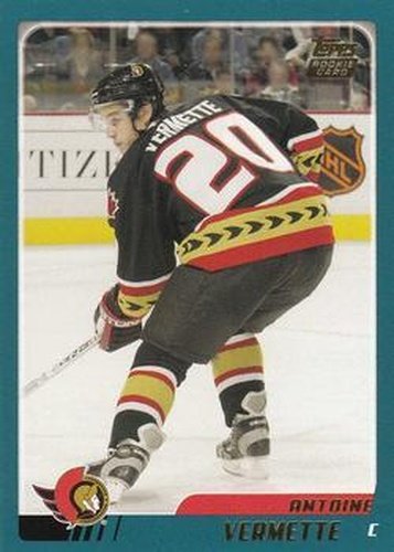 #TT131 Antoine Vermette - Ottawa Senators - 2003-04 Topps Traded & Rookies Hockey