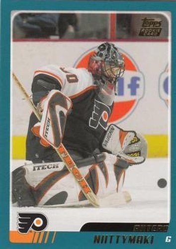 #TT133 Antero Niittymaki - Philadelphia Flyers - 2003-04 Topps Traded & Rookies Hockey