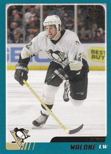 #TT136 Ryan Malone - Pittsburgh Penguins - 2003-04 Topps Traded & Rookies Hockey