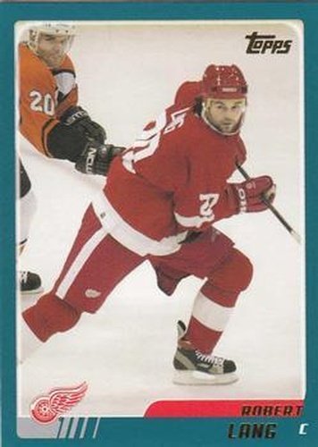 #TT14 Robert Lang - Detroit Red Wings - 2003-04 Topps Traded & Rookies Hockey